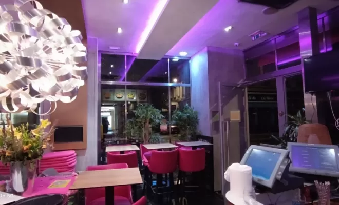 Pose et fourniture de films architecturaux pour la rénovation interieure d'un restaurant dans Lyon , Feurs, A POSE IT !