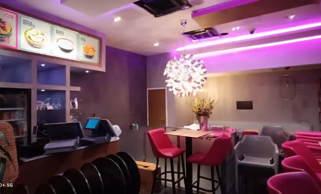 Pose et fourniture de films architecturaux pour la rénovation interieure d'un restaurant dans Lyon , Feurs, A POSE IT !